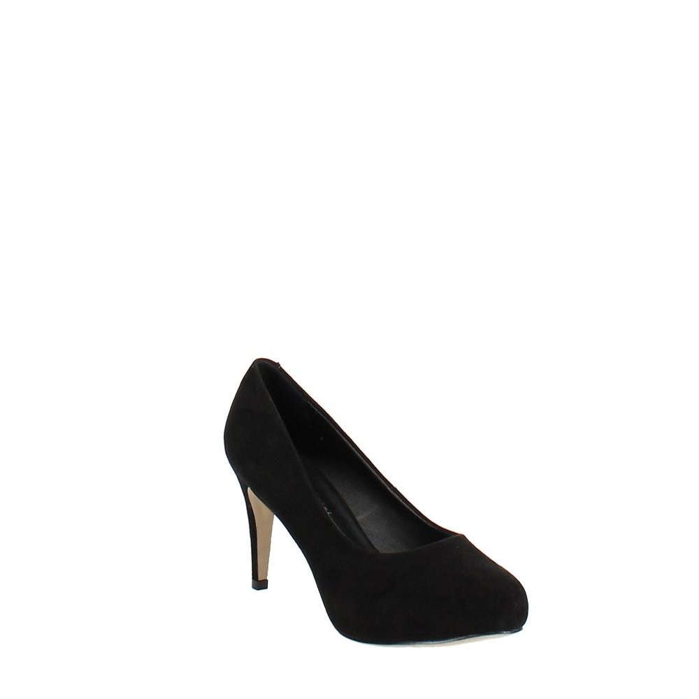 Madden Girl - Kelsey black fabric Platform heels size 10